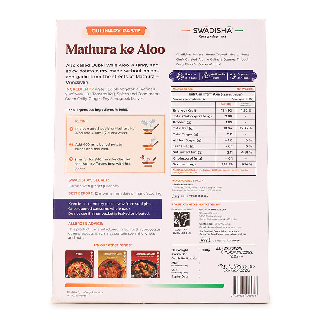 Mathura Ke Aloo