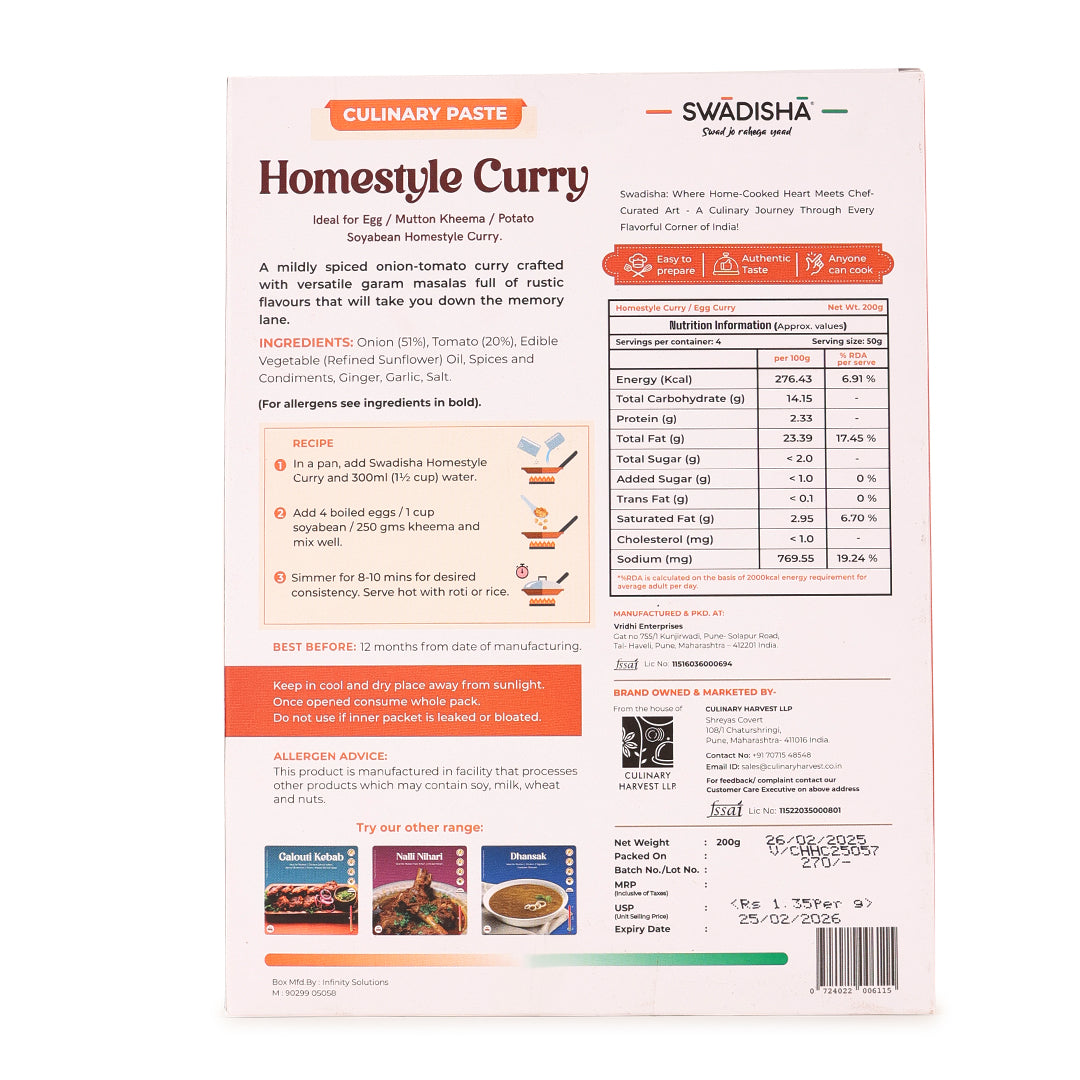 Homestyle Curry