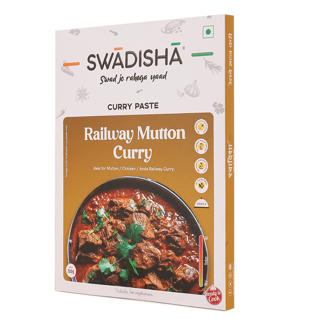Readymade railway mutton curry